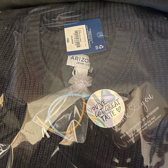 XXL Dark GREEN Sweater Cozy Knit NWT - Picture 10 of 11